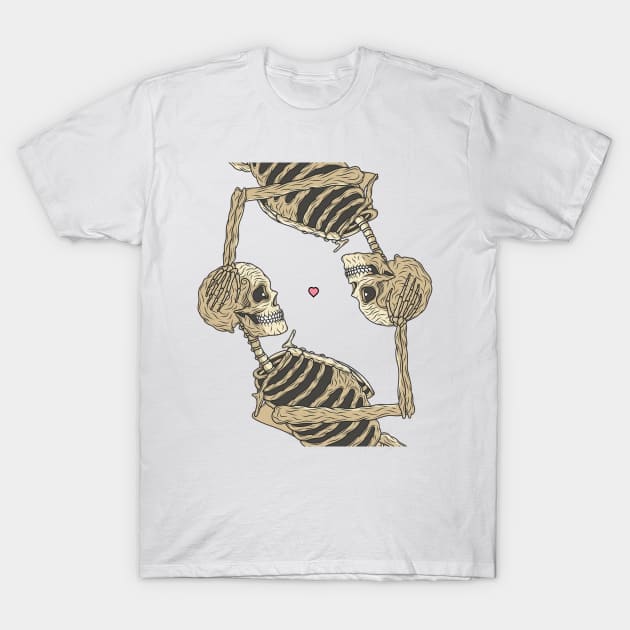 Love Skull T-Shirt by Dead&Blues